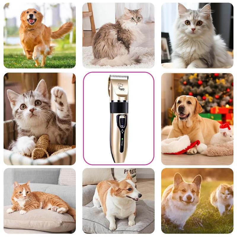All-In-One Pet Trimmer: Rechargeable Professional Clippers for All Sizes and Long-Haired Breeds, Effortlessly Manage Thick Coats, Essential for Daily Care and Styling Haircut Grooming Hair Trimmer Trimmers Women Dead Ends Trimmer
