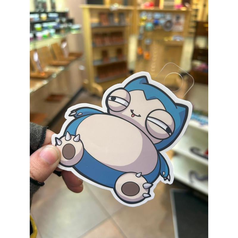Derpy Snorlax Sticker - Adorable Decal for Collectors