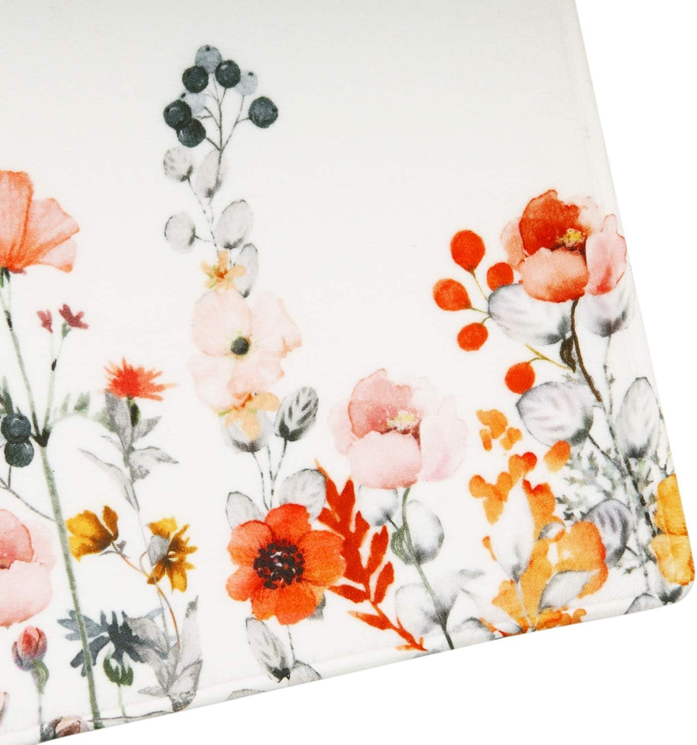 Flower Bath Mat, Floral Rugs