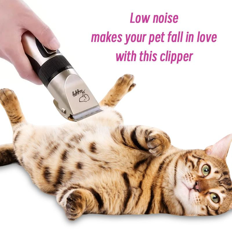 All-In-One Pet Trimmer: Rechargeable Professional Clippers for All Sizes and Long-Haired Breeds, Effortlessly Manage Thick Coats, Essential for Daily Care and Styling Haircut Grooming Hair Trimmer Trimmers Women Dead Ends Trimmer
