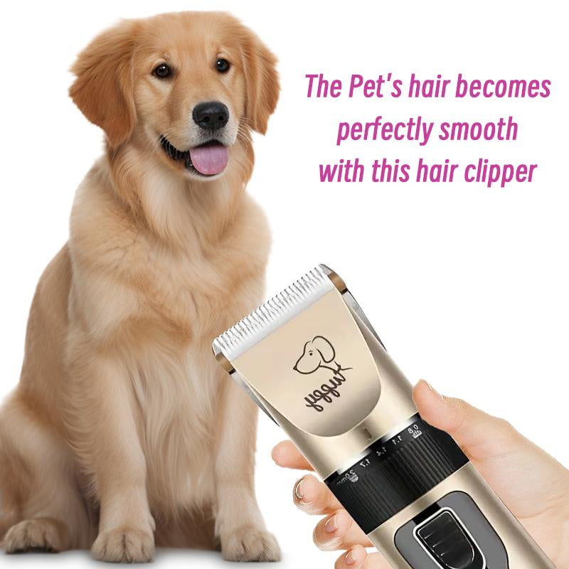 All-In-One Pet Trimmer: Rechargeable Professional Clippers for All Sizes and Long-Haired Breeds, Effortlessly Manage Thick Coats, Essential for Daily Care and Styling Haircut Grooming Hair Trimmer Trimmers Women Dead Ends Trimmer