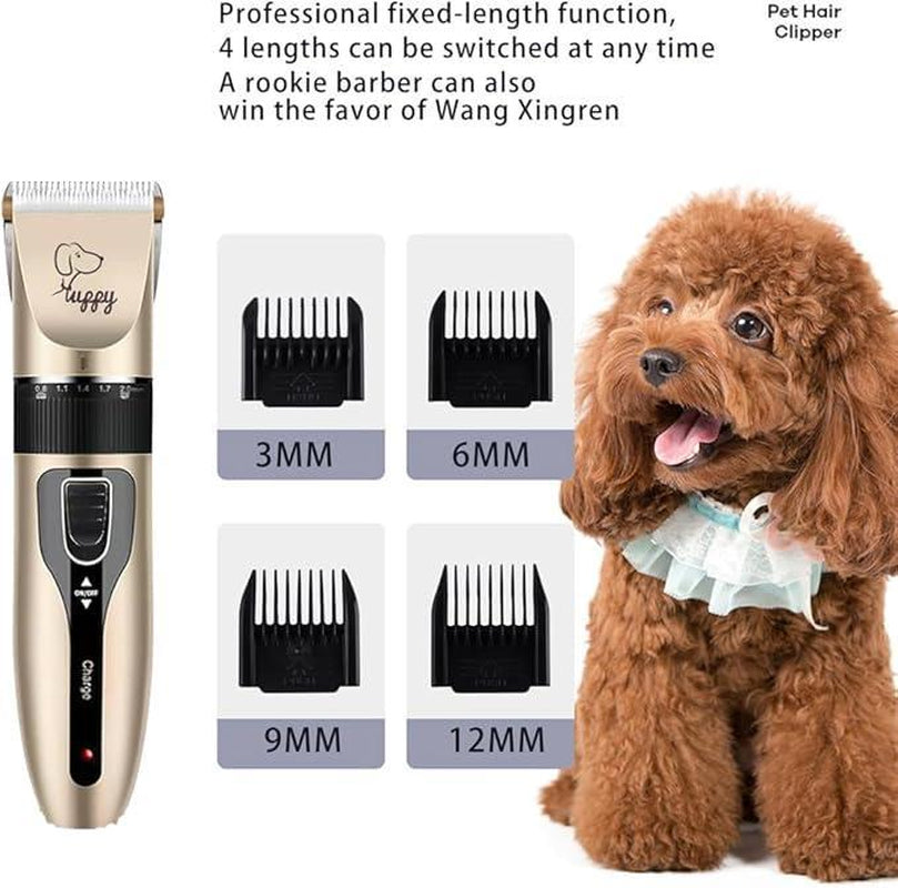 All-In-One Pet Trimmer: Rechargeable Professional Clippers for All Sizes and Long-Haired Breeds, Effortlessly Manage Thick Coats, Essential for Daily Care and Styling Haircut Grooming Hair Trimmer Trimmers Women Dead Ends Trimmer