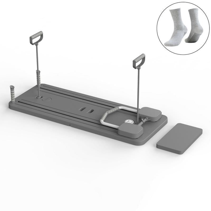 UMAY Multi-Functional Ab Exercise Board, Home Pilates Reformer, Abs Workout Equipment for Abdominal & Core Strength Training, Exercise Board for Home Gym Fitness，Foldable, Lightweight and Efficient
