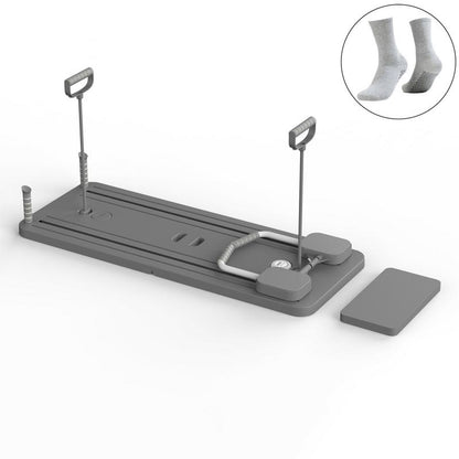 UMAY Multi-Functional Ab Exercise Board, Home Pilates Reformer, Abs Workout Equipment for Abdominal & Core Strength Training, Exercise Board for Home Gym Fitness，Foldable, Lightweight and Efficient