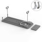 UMAY Multi-Functional Ab Exercise Board, Home Pilates Reformer, Abs Workout Equipment for Abdominal & Core Strength Training, Exercise Board for Home Gym Fitness，Foldable, Lightweight and Efficient