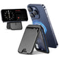 Mag-Safe Wallet Magnetic Wallet for Iphone Lightweight Magnetic Phone Wallet Stand Adjustable Leather Magnetic Card Holder for Iphone 16/15/14/13/12 Series, Not for Iphone 13/12 Mini