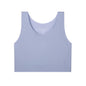 [JANEST Seamless Padded Bra] Super Flat Minimizer Bra Sports Bra Breathable Comfortable Daily Sportswear Top for Yoga Women'S Wireless Bralette