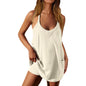 Sport Mini Dress for Women Summer Sleeveless Dress Casual Short Sundress Female Workout Tennis Athletic Onesie with Pockets