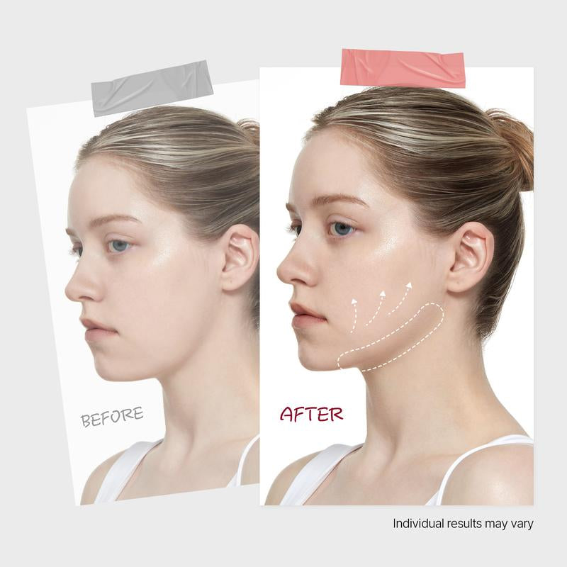 Camellia Deep Collagen Chin Lifting Gel Mask, Double Chin Reducer, Defined Jawline Shaper, Hydrating Firming Brightening Cosmetic Lifting Jeju Camellia Ingredients Skin Repair