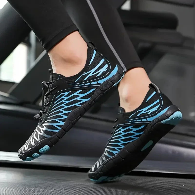 Fashionable Barefoot Water Shoes anti Slip Breathable Swimming Fitness Shoes Pool Party Outdoor Beach Aqua Shoes Couple'S Style
