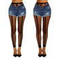 Mock Thigh High Stockings for Women Sexy Fishnet Tights Suspender Pantyhose 2 Pairs Leg Matching Tights