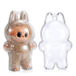 Protective Case for Labubu Have a Seat Series - Crystal Clear Display Box for the Monsters Figures - Dustproof & Scratch-Resistant Showcase (Doll Not Included)