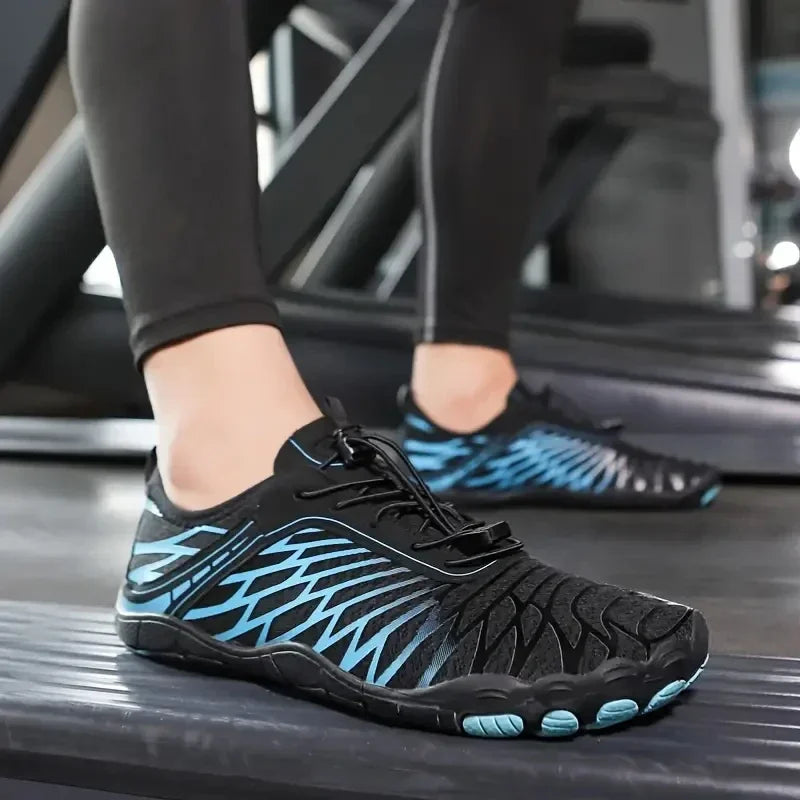 Fashionable Barefoot Water Shoes anti Slip Breathable Swimming Fitness Shoes Pool Party Outdoor Beach Aqua Shoes Couple'S Style