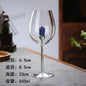 Pink Three-Dimensional Rose Red Wine Glass Art Wine Glass Wine Cup Liqueur Glass Couple Wedding Glass Cup Home Goblet