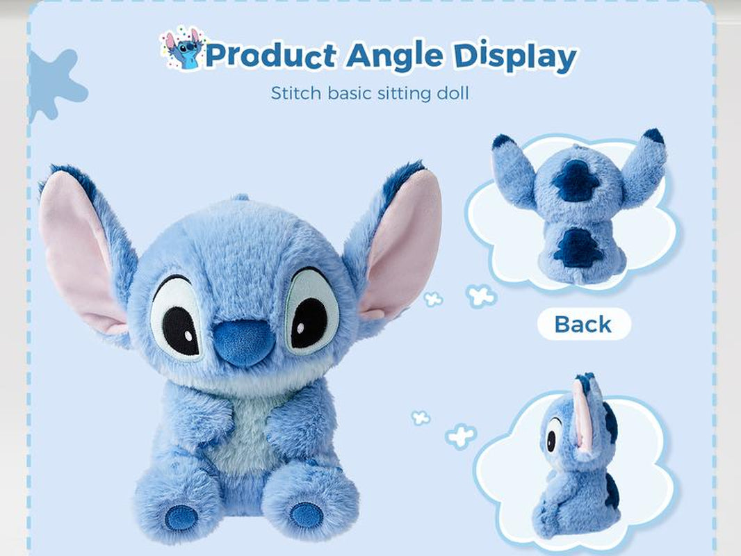 [Spring Special]Disney Series-Basic Stitch Doll Plush Toy Decorative Children'S Gift 10Inch&16Inch,Birthday Gifts, Festive Gifts,Back to School Surprises,Bedroom Decoration,Sofa,Cozyvibes