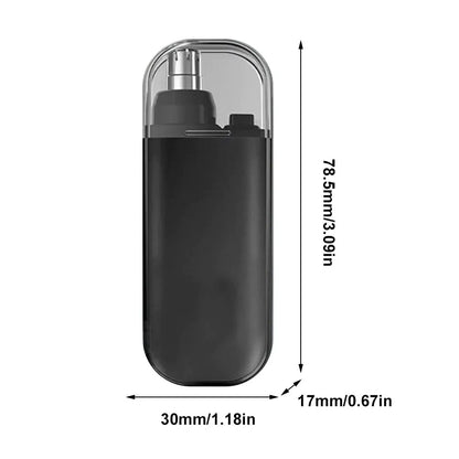 Nose Hair Trimmer USB Charging Dual-Edge Blades Electric Portable Men Mini Nose Hair Trimmer Face Care Kit Tools 7000 RPM