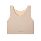[JANEST Seamless Padded Bra] Super Flat Minimizer Bra Sports Bra Breathable Comfortable Daily Sportswear Top for Yoga Women'S Wireless Bralette