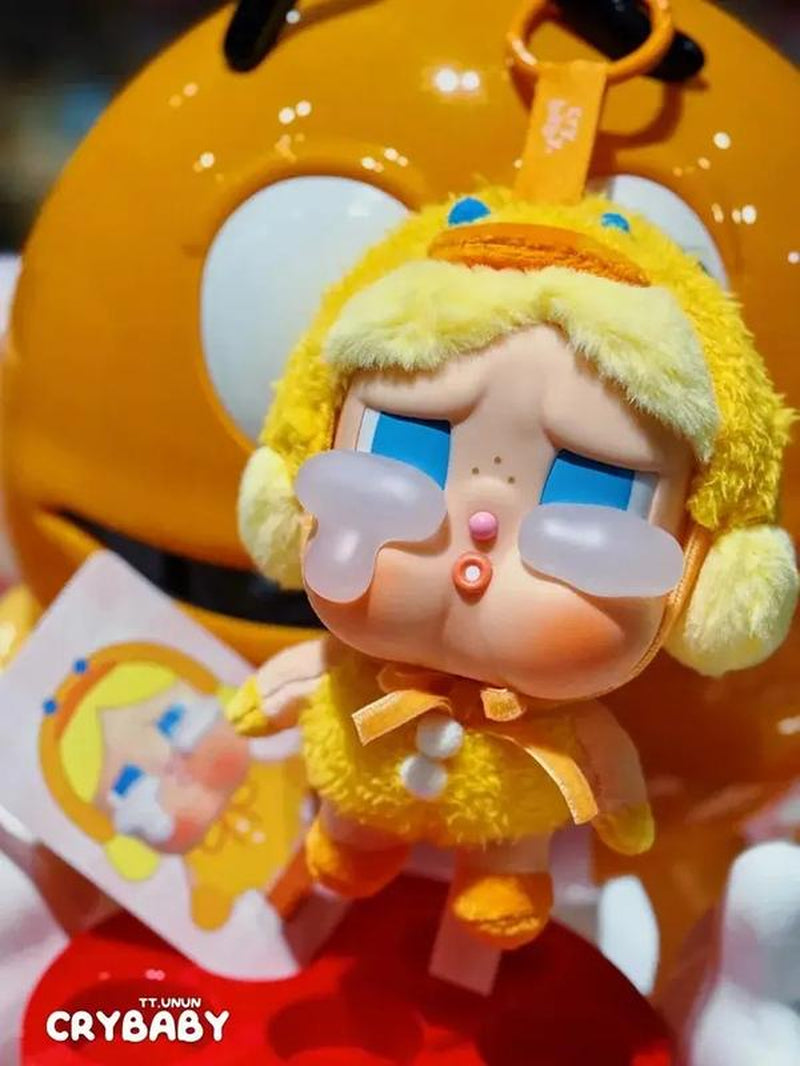 New Genuine Crybaby Crying Again Series Blind Box Figures Vinyl Face Doll Crybaby Pendant Keychain Mystery Box Toy Gift