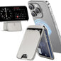 Mag-Safe Wallet Magnetic Wallet for Iphone Lightweight Magnetic Phone Wallet Stand Adjustable Leather Magnetic Card Holder for Iphone 16/15/14/13/12 Series, Not for Iphone 13/12 Mini